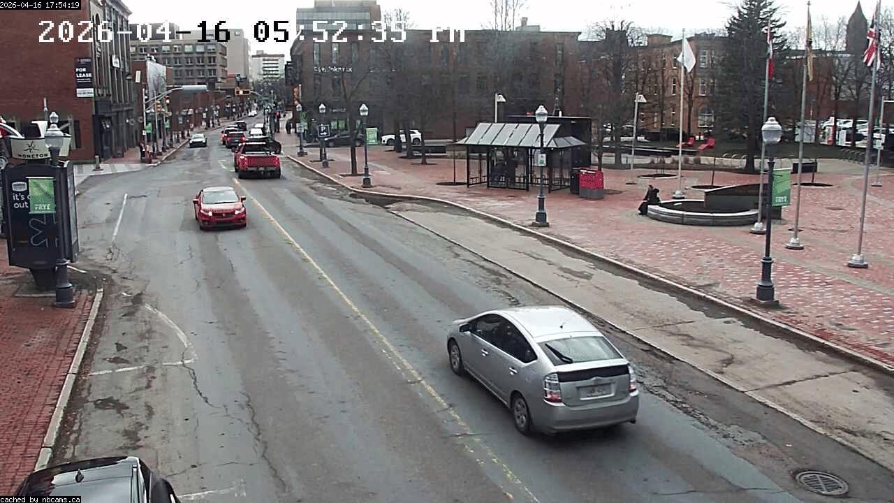 Web Cam image of Moncton (Main Street West)