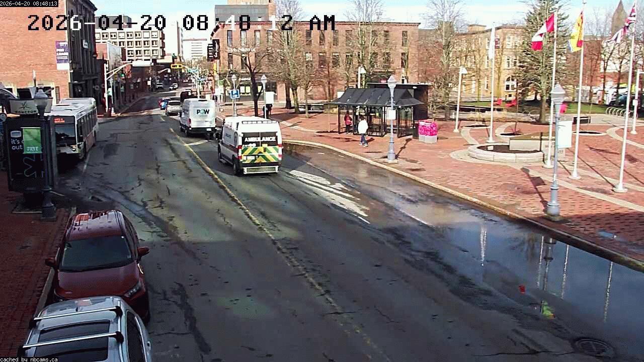 Web Cam image of Moncton (Main Street West)