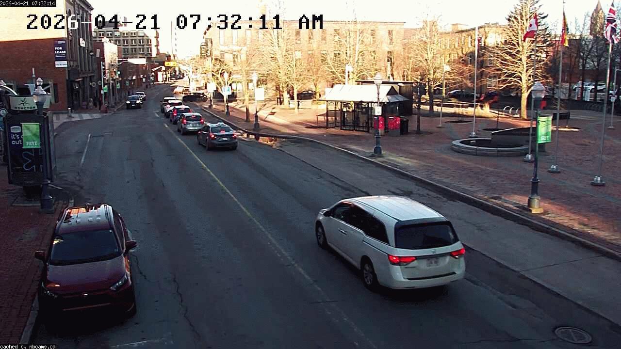 Web Cam image of Moncton (Main Street West)