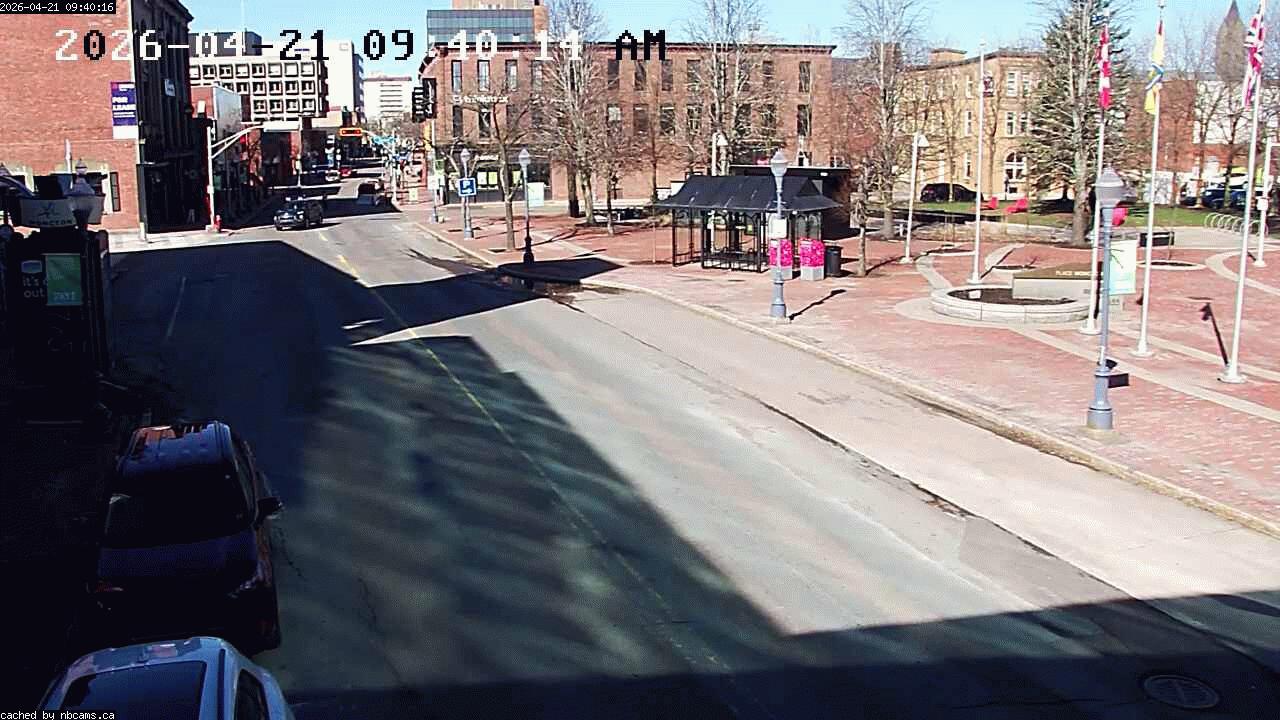 Web Cam image of Moncton (Main Street West)