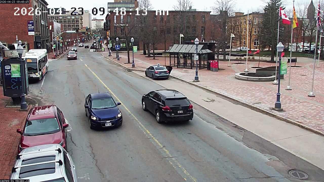 Web Cam image of Moncton (Main Street West)