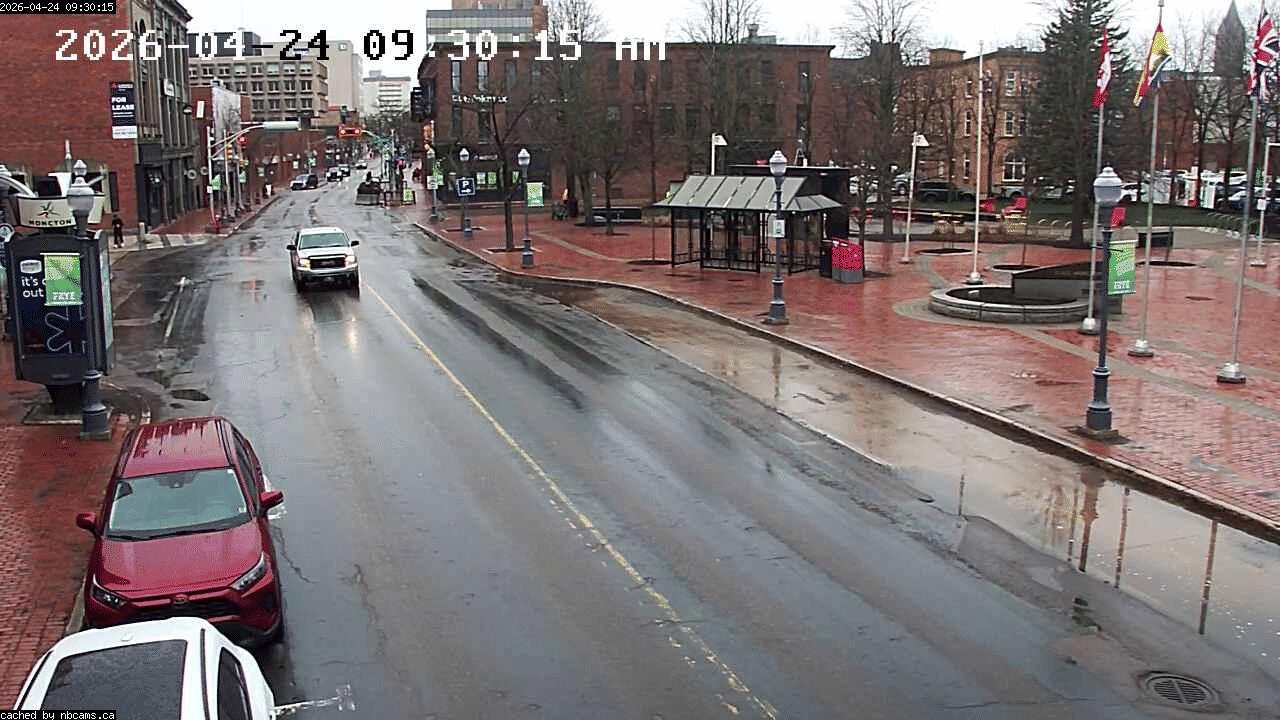 Web Cam image of Moncton (Main Street West)