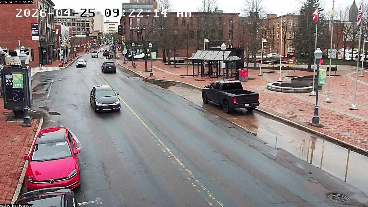 Web Cam image of Moncton (Main Street West)