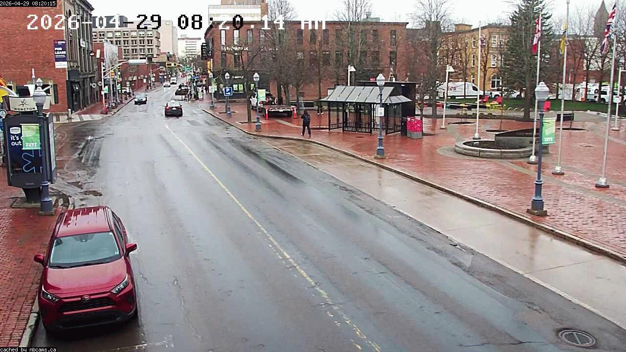 Web Cam image of Moncton (Main Street West)