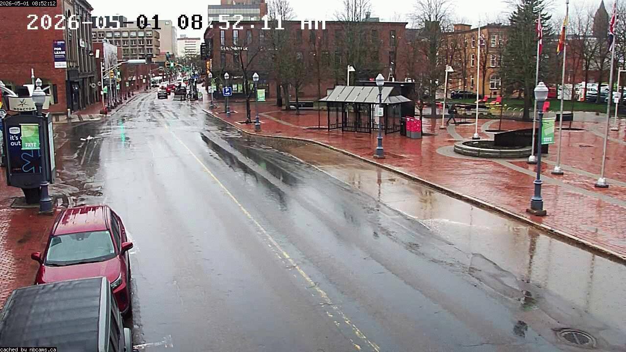 Web Cam image of Moncton (Main Street West)