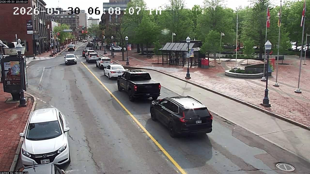 Web Cam image of Moncton (Main Street West)