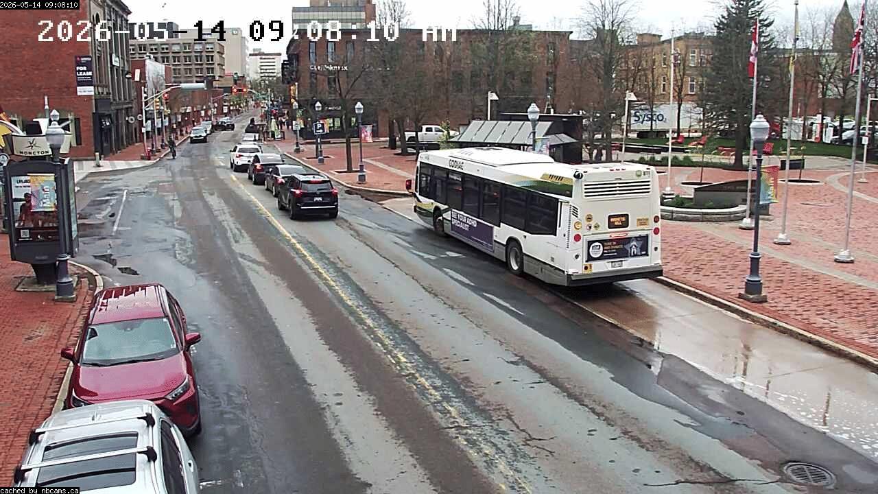 Web Cam image of Moncton (Main Street West)