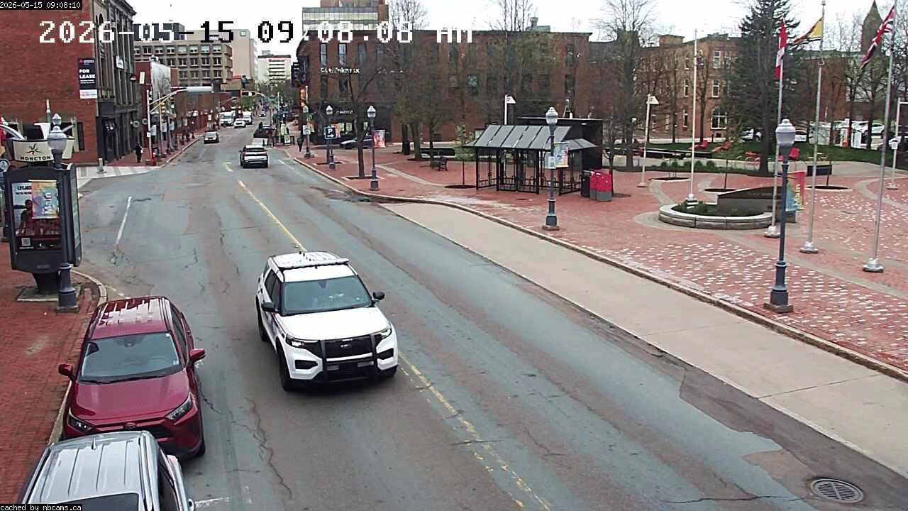 Web Cam image of Moncton (Main Street West)
