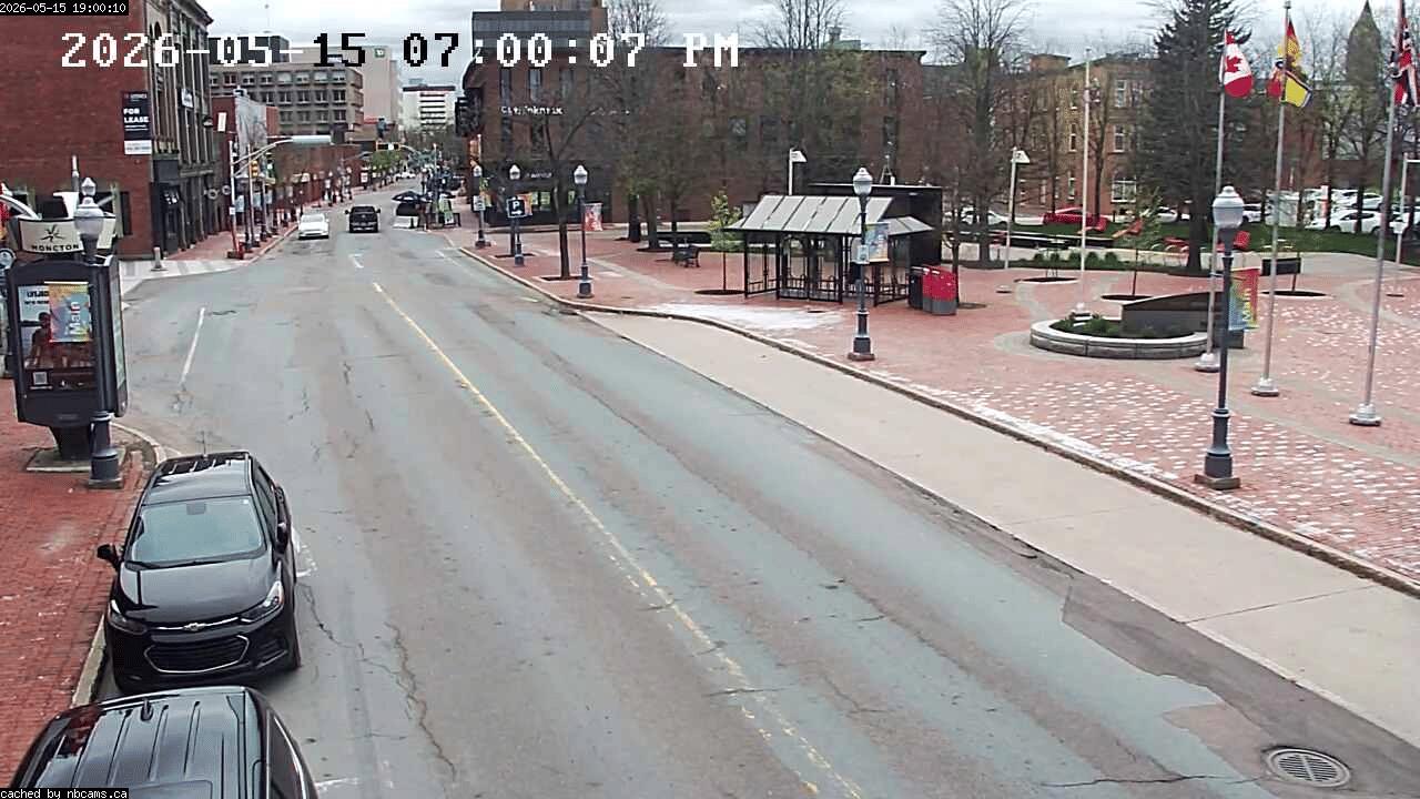 Web Cam image of Moncton (Main Street West)