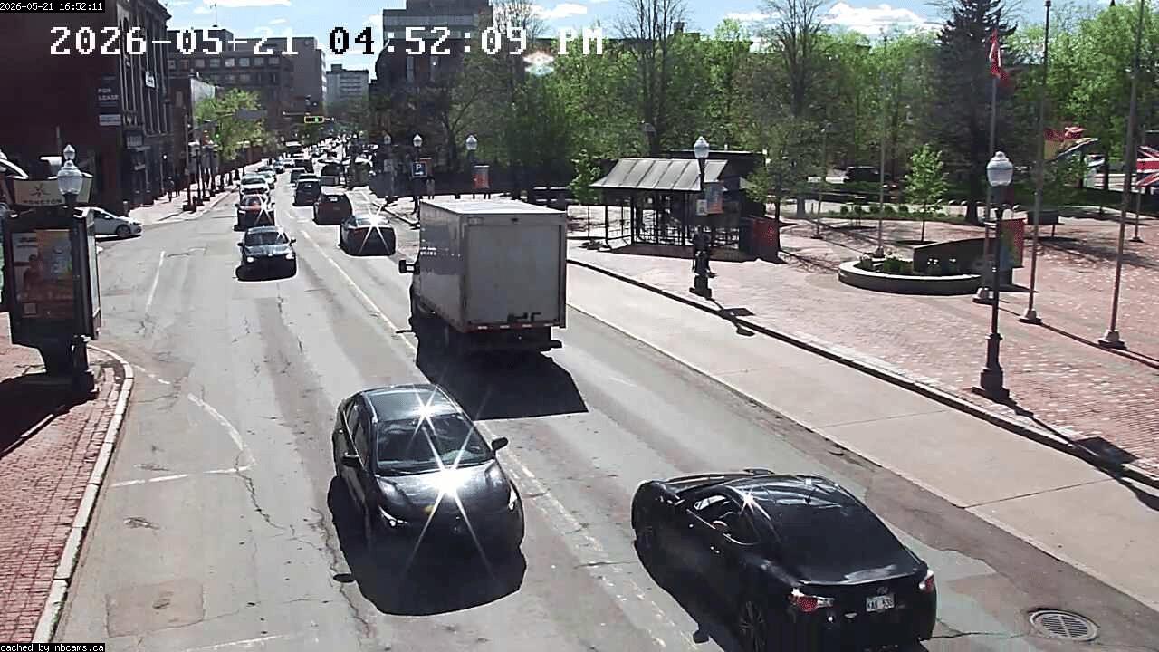 Web Cam image of Moncton (Main Street West)