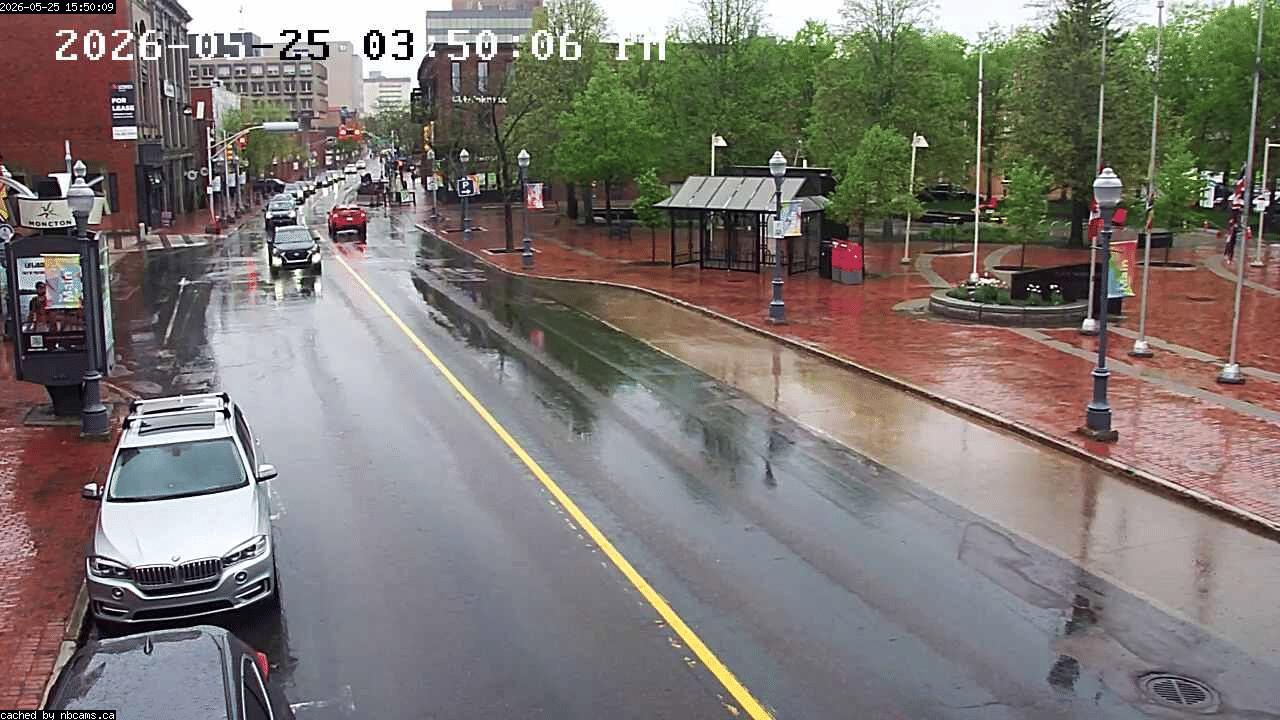 Web Cam image of Moncton (Main Street West)