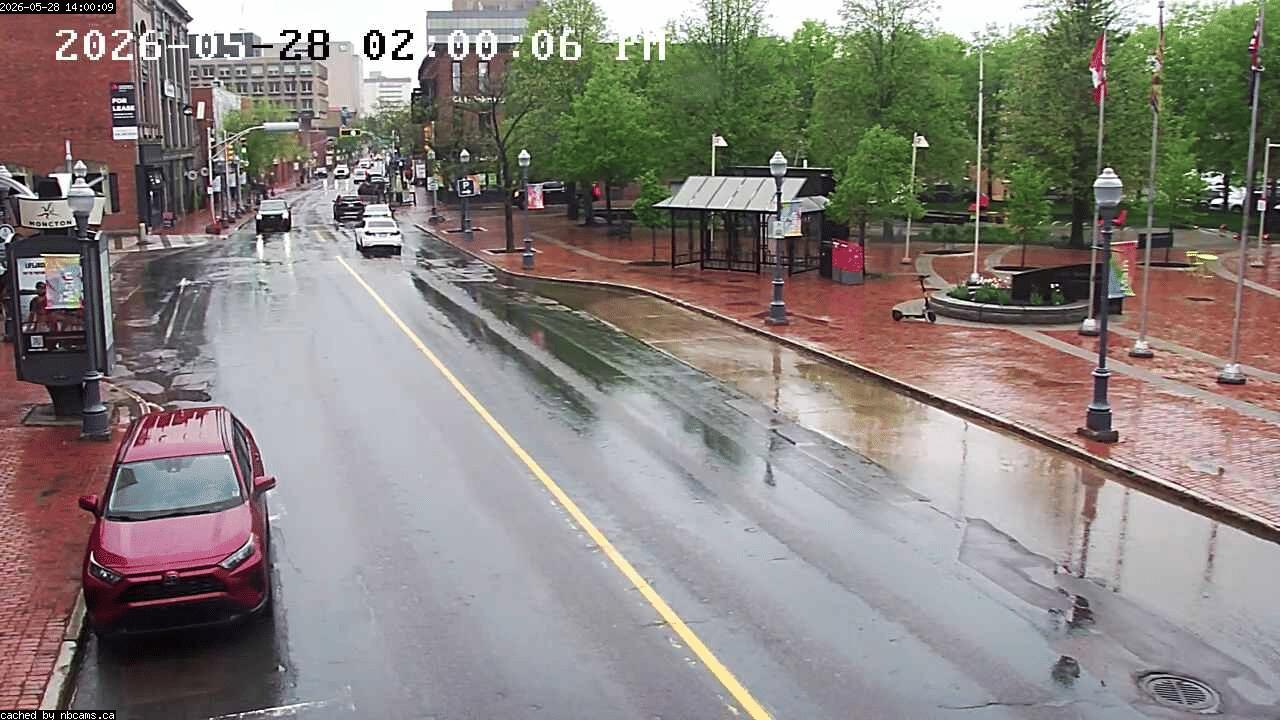 Web Cam image of Moncton (Main Street West)