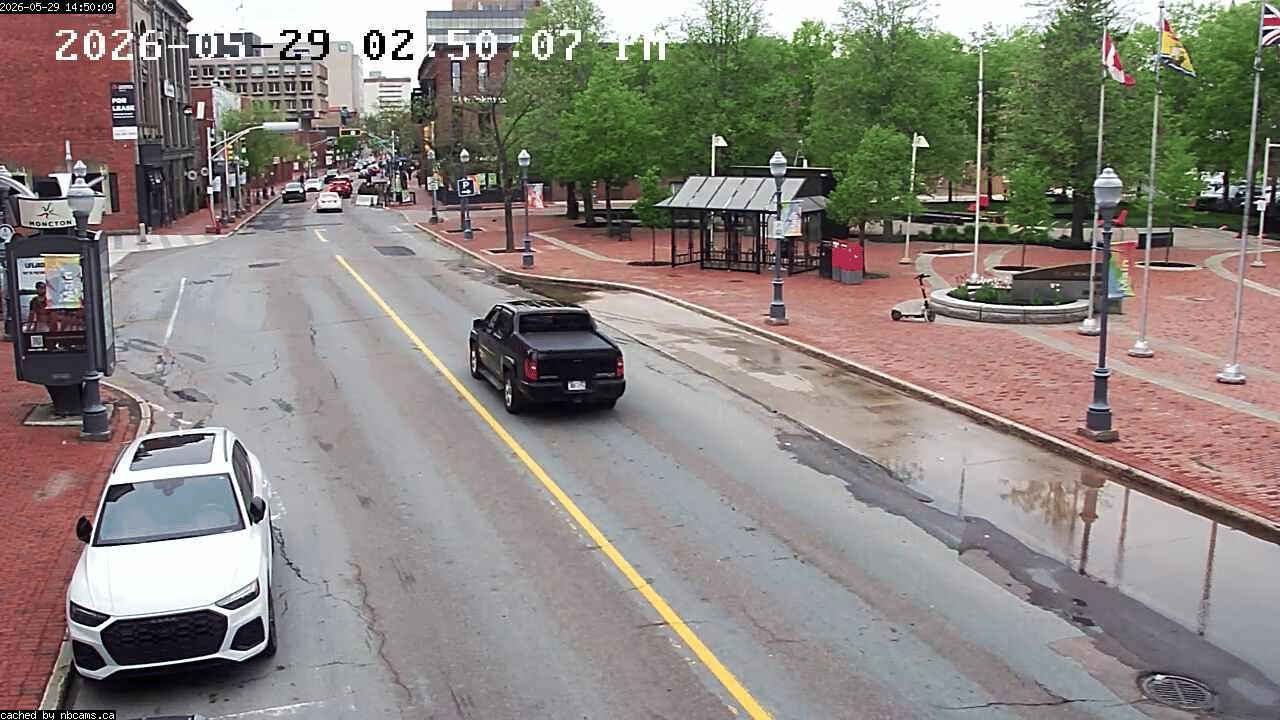 Web Cam image of Moncton (Main Street West)