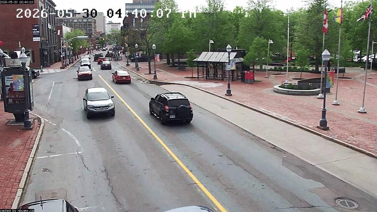 Web Cam image of Moncton (Main Street West)
