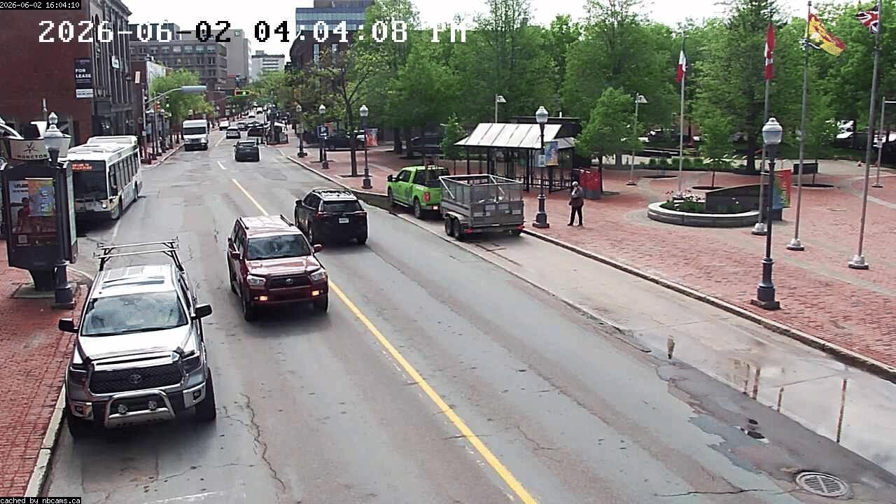 Web Cam image of Moncton (Main Street West)