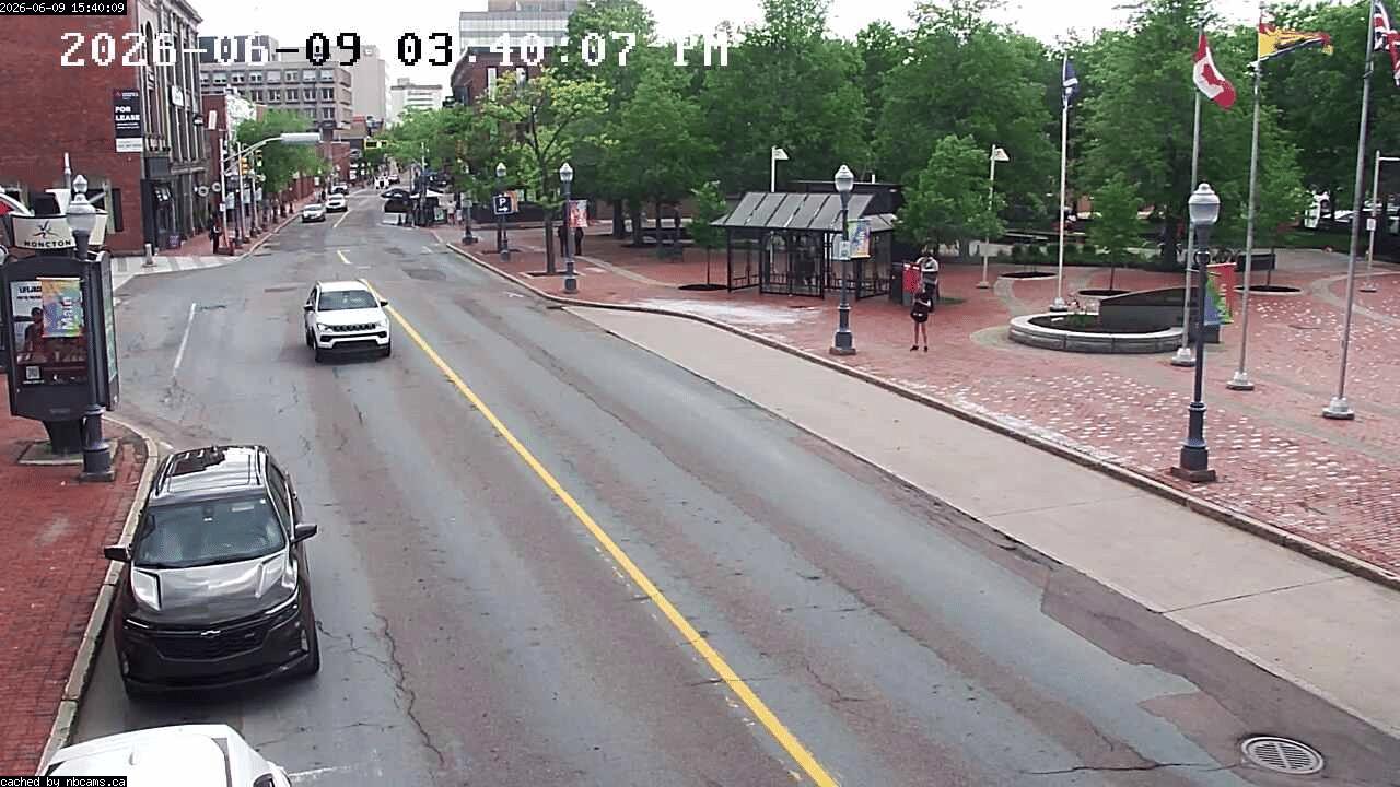 Web Cam image of Moncton (Main Street West)