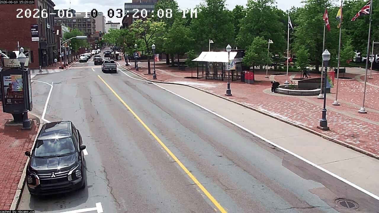 Web Cam image of Moncton (Main Street West)