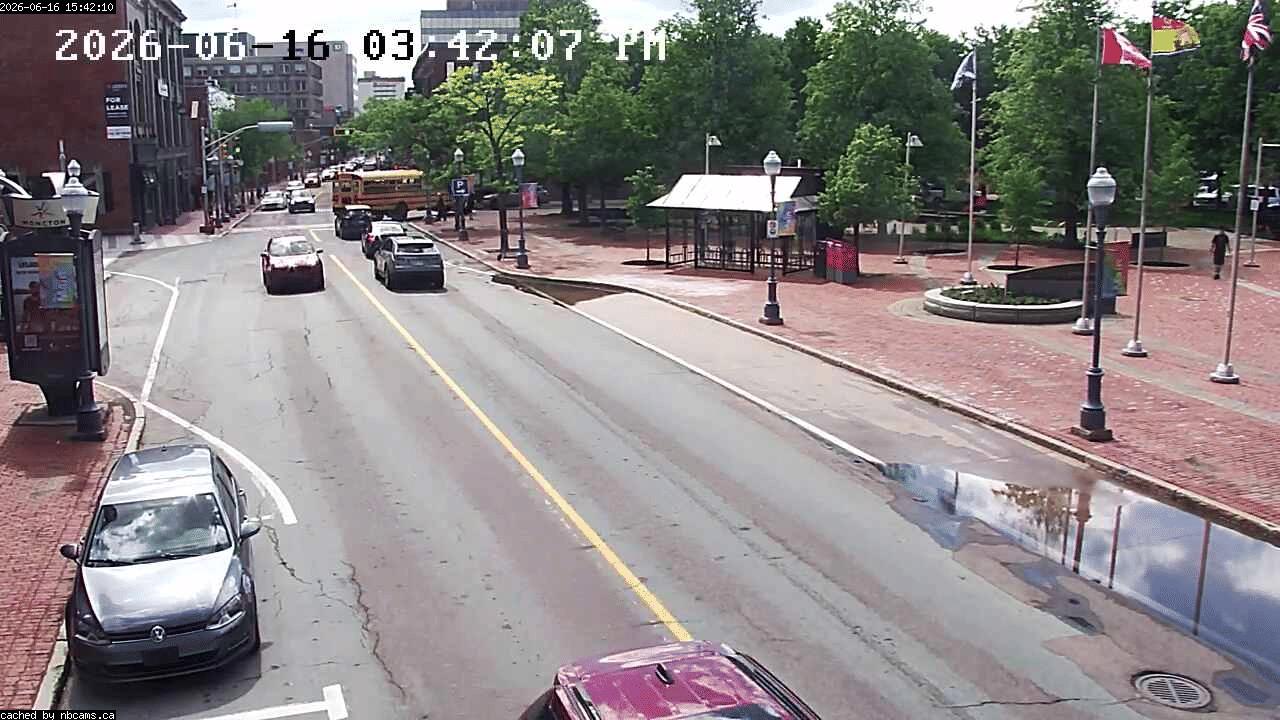 Web Cam image of Moncton (Main Street West)
