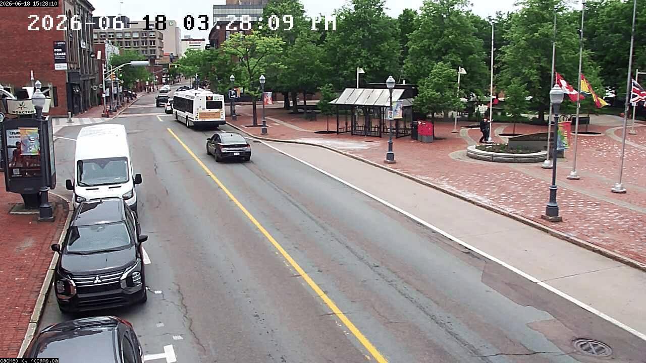Web Cam image of Moncton (Main Street West)