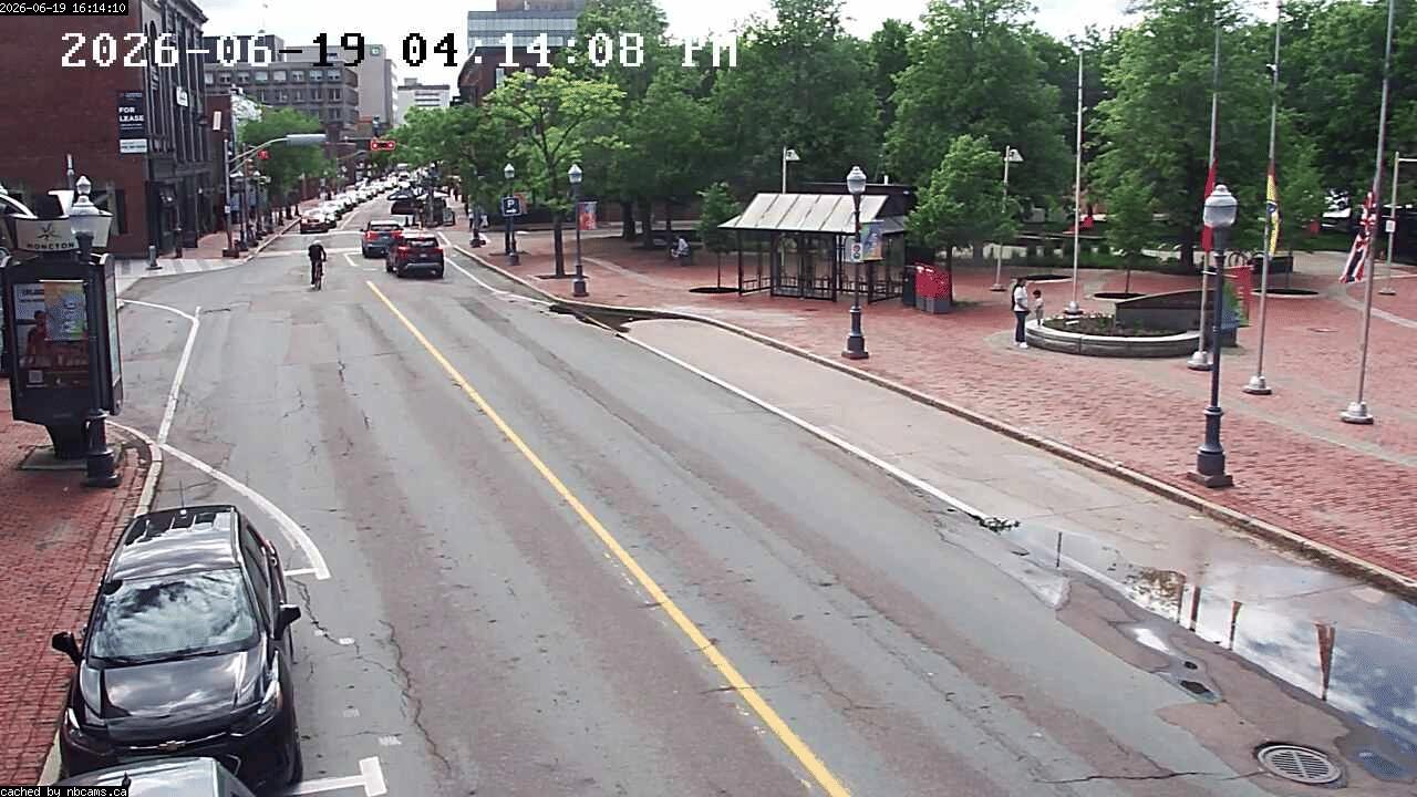 Web Cam image of Moncton (Main Street West)