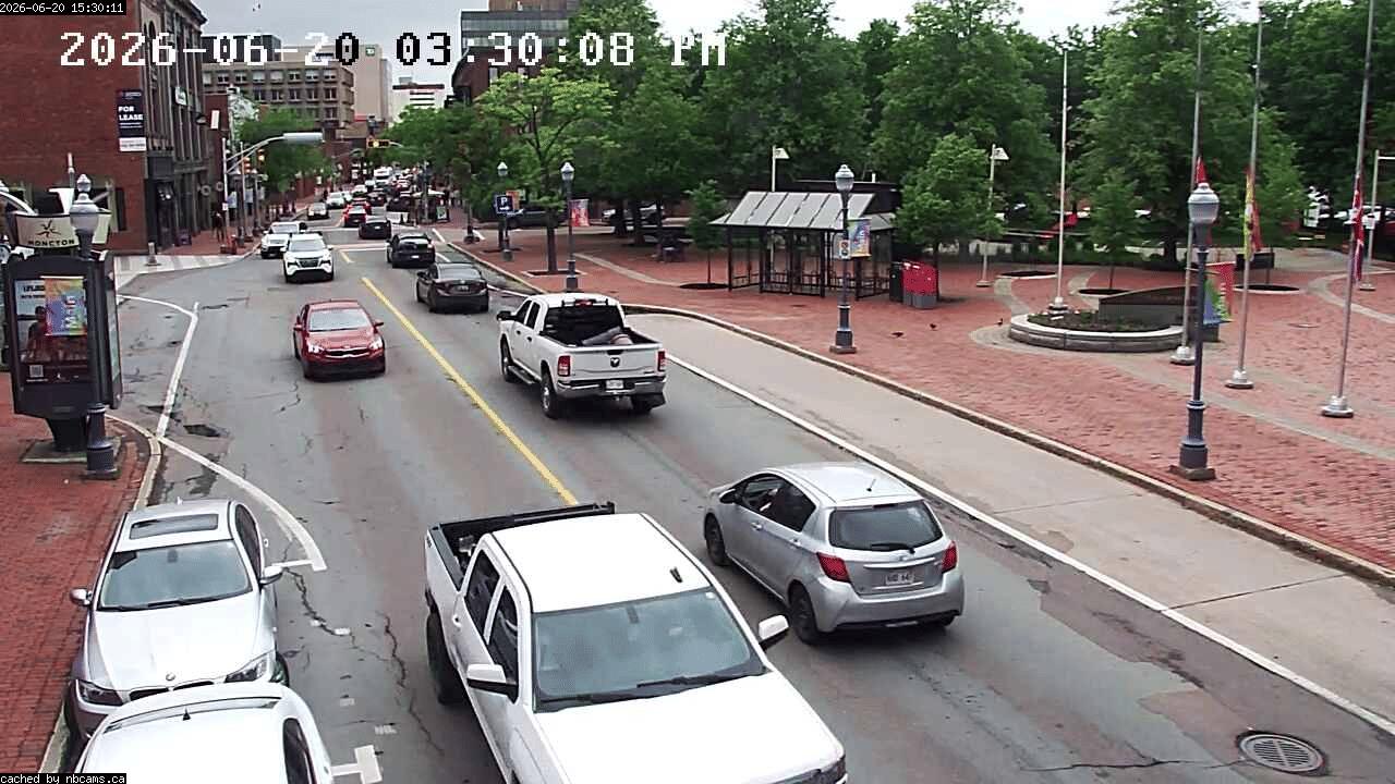 Web Cam image of Moncton (Main Street West)