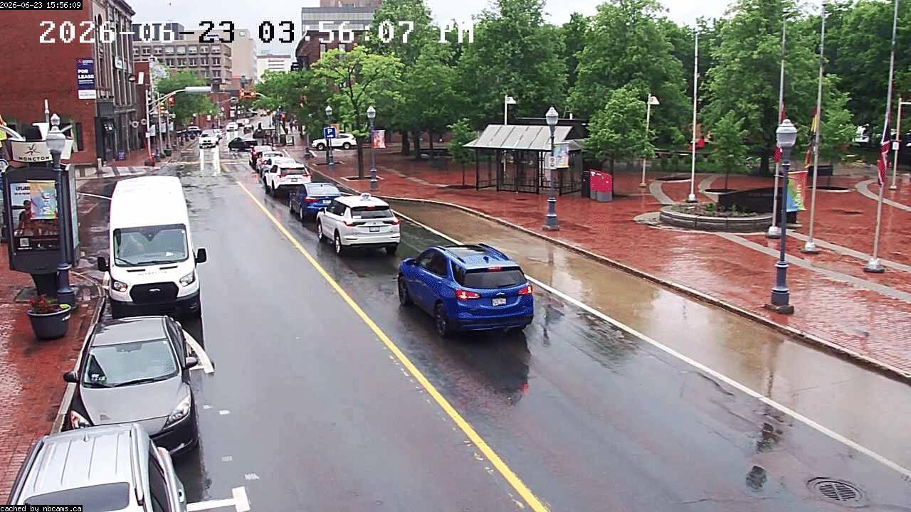 Web Cam image of Moncton (Main Street West)