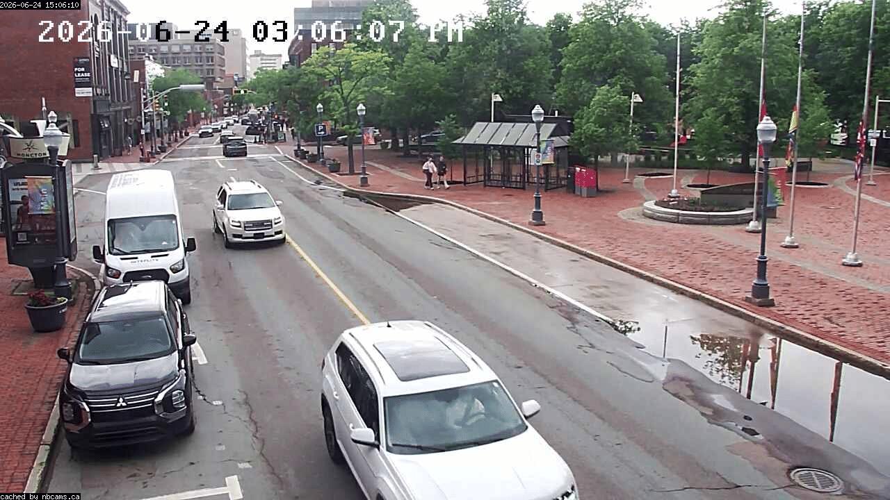 Web Cam image of Moncton (Main Street West)