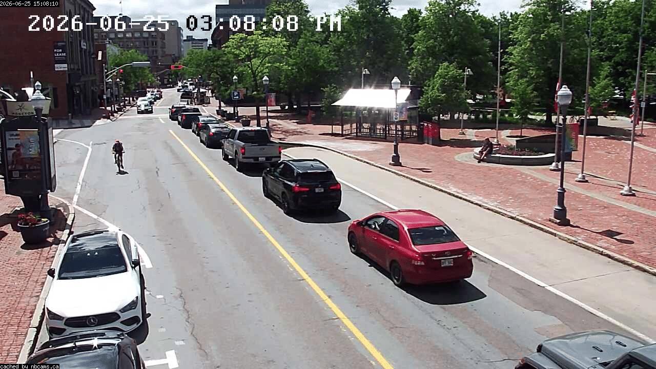 Web Cam image of Moncton (Main Street West)
