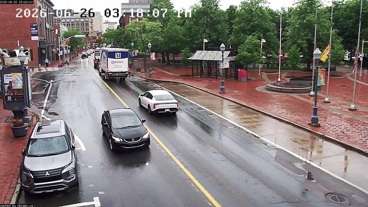 Web Cam image of Moncton (Main Street West)