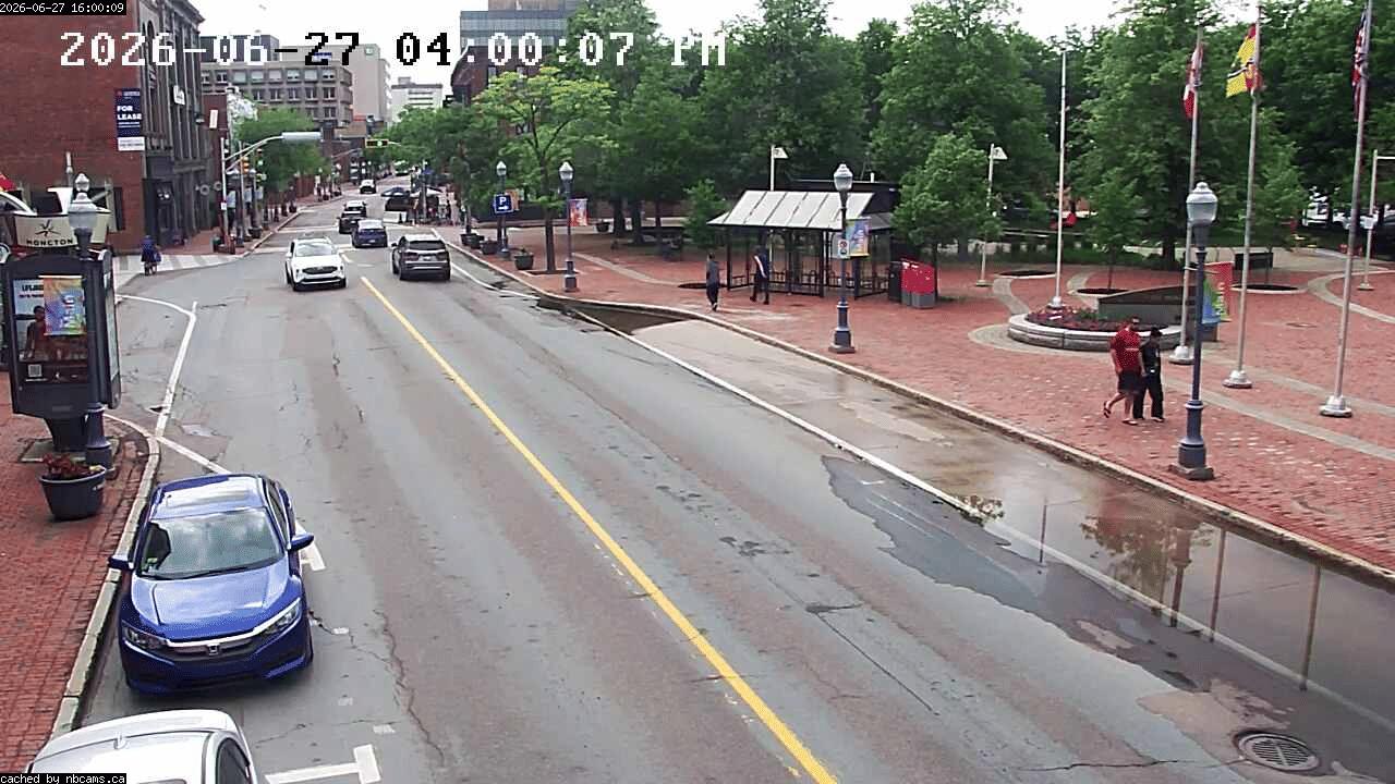 Web Cam image of Moncton (Main Street West)