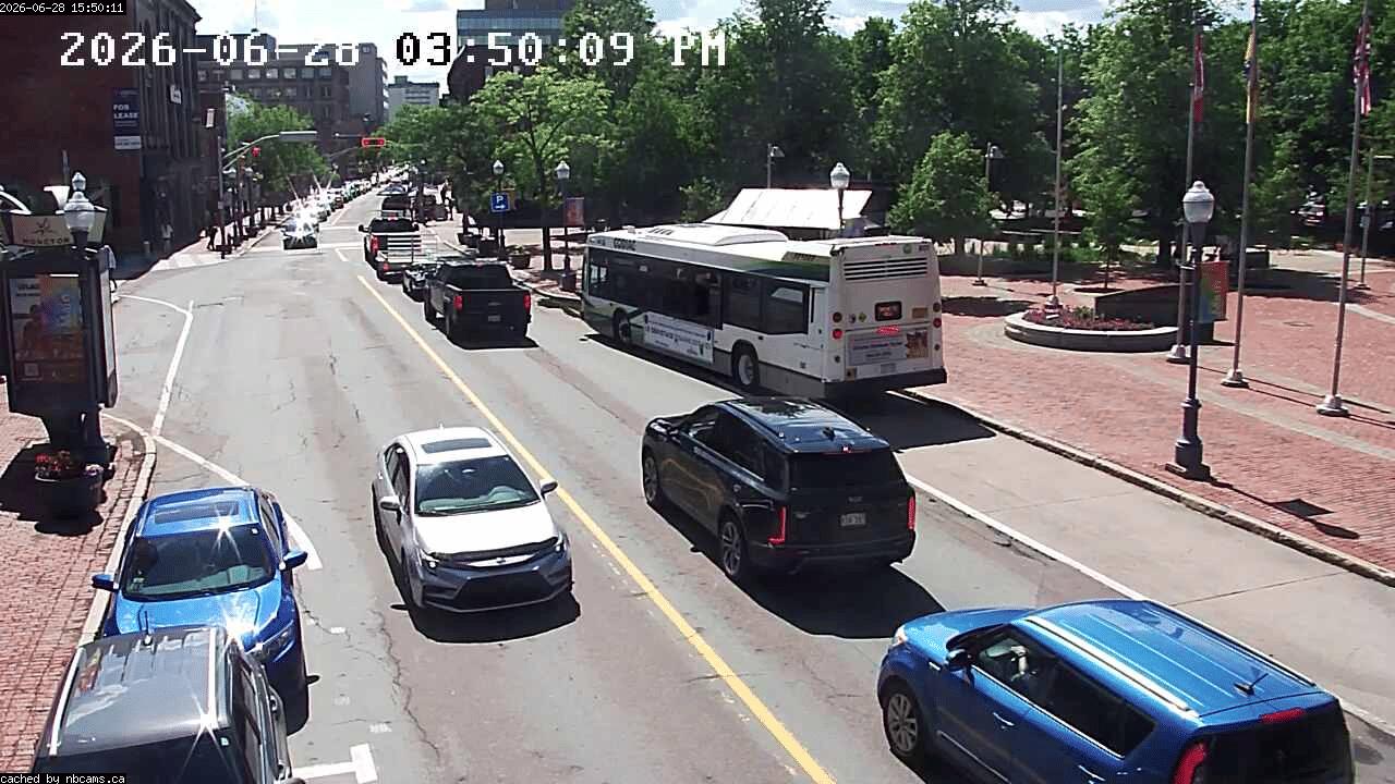 Web Cam image of Moncton (Main Street West)