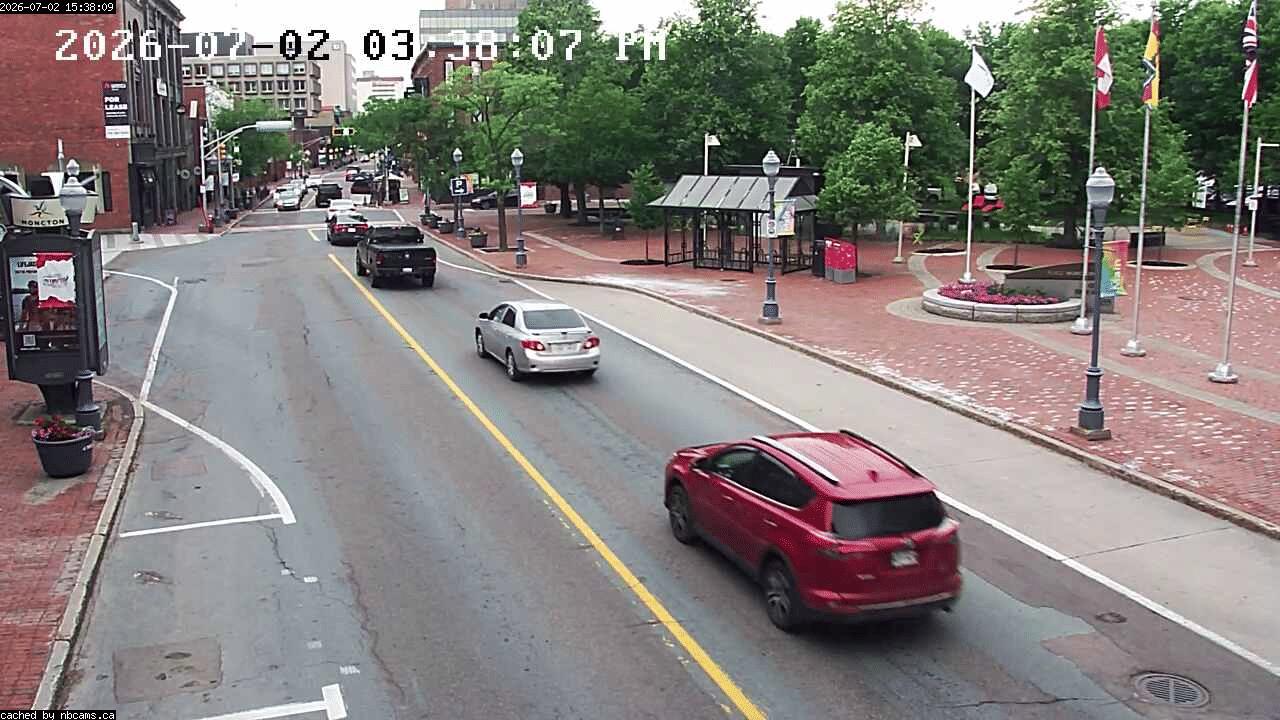 Web Cam image of Moncton (Main Street West)