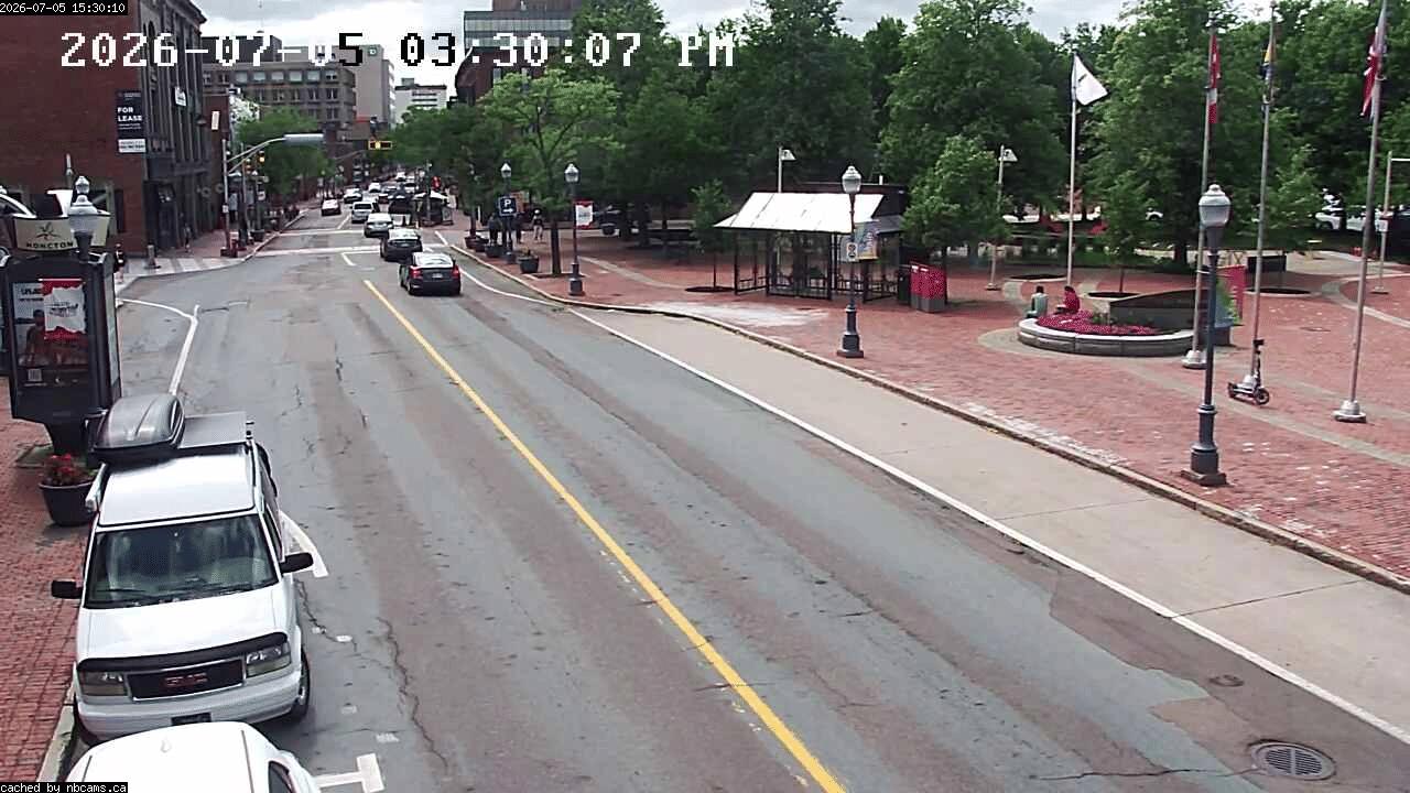 Web Cam image of Moncton (Main Street West)