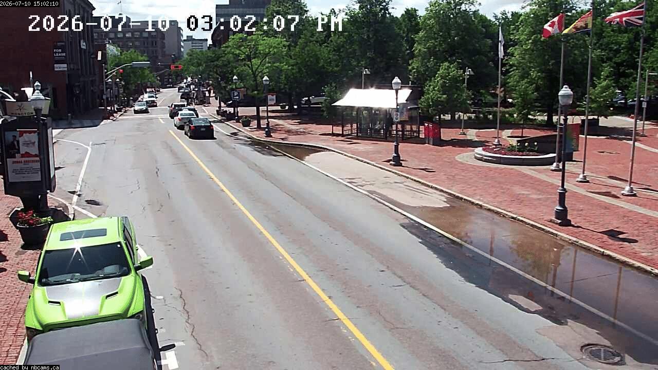 Web Cam image of Moncton (Main Street West)