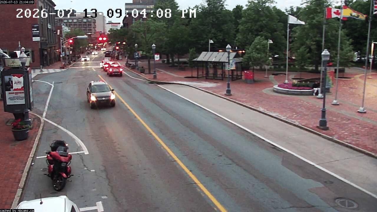 Web Cam image of Moncton (Main Street West)