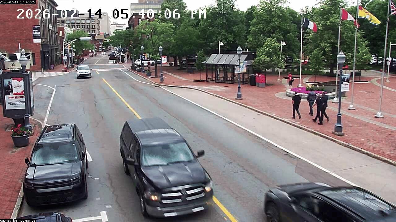Web Cam image of Moncton (Main Street West)