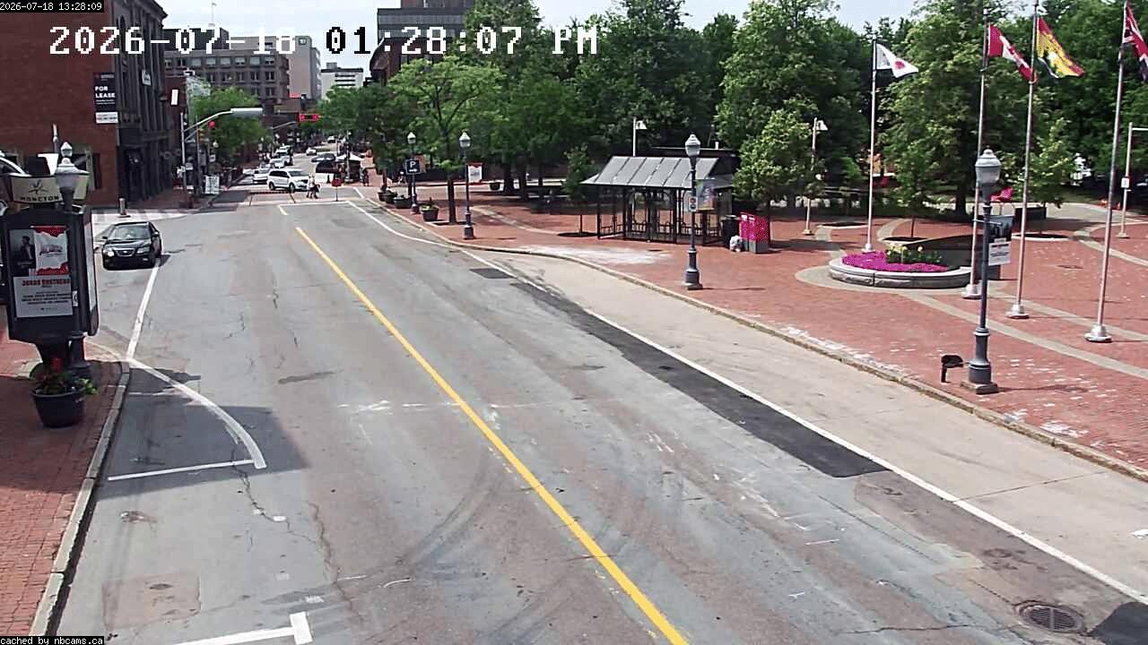 Web Cam image of Moncton (Main Street West)