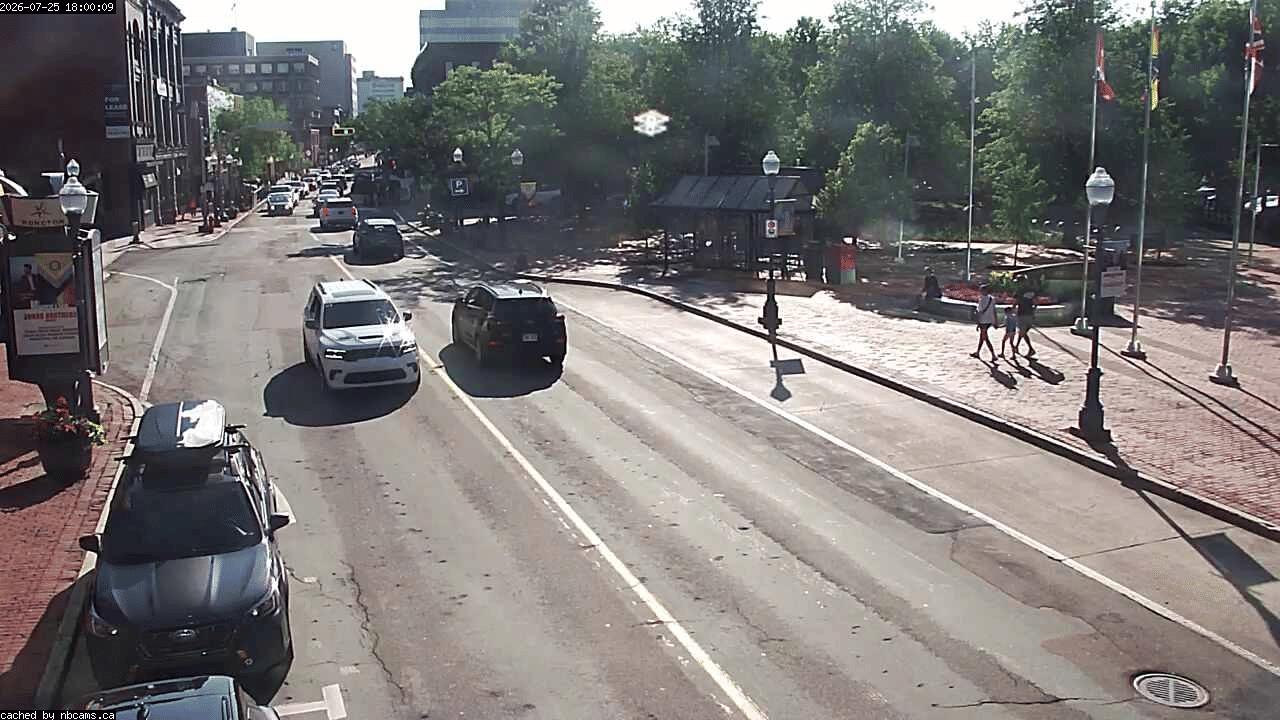 Web Cam image of Moncton (Main Street West)