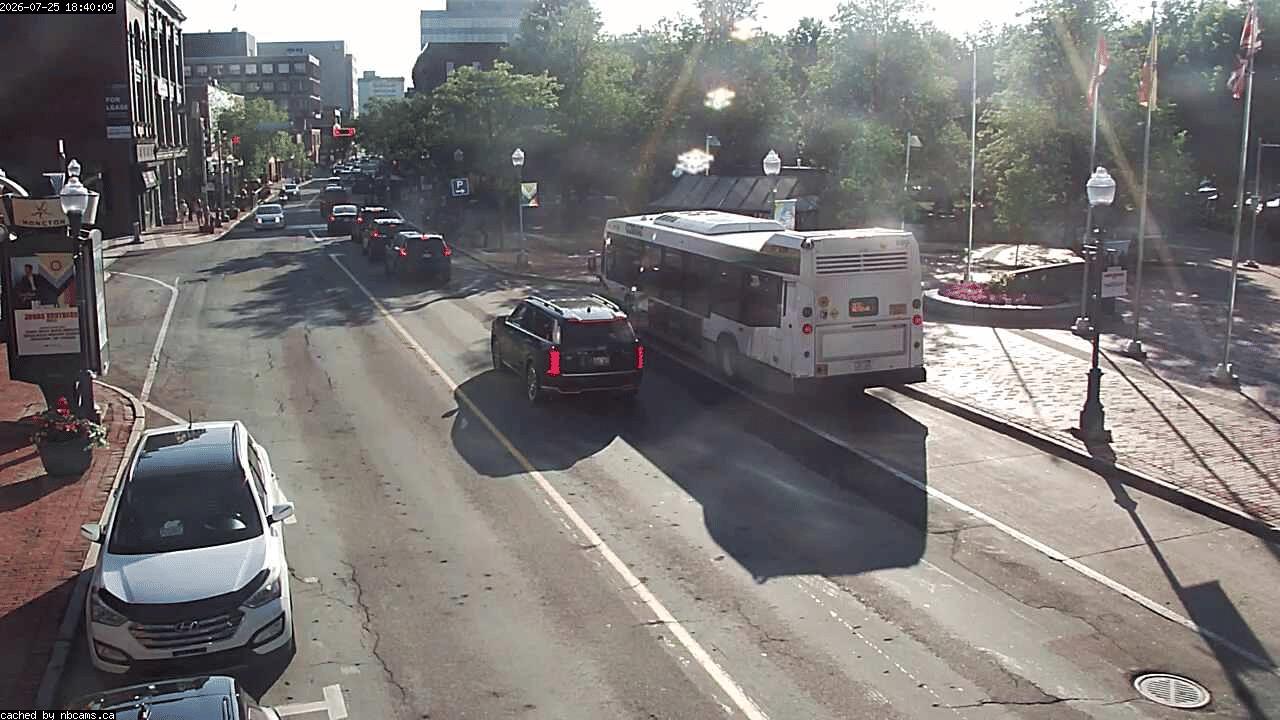 Web Cam image of Moncton (Main Street West)