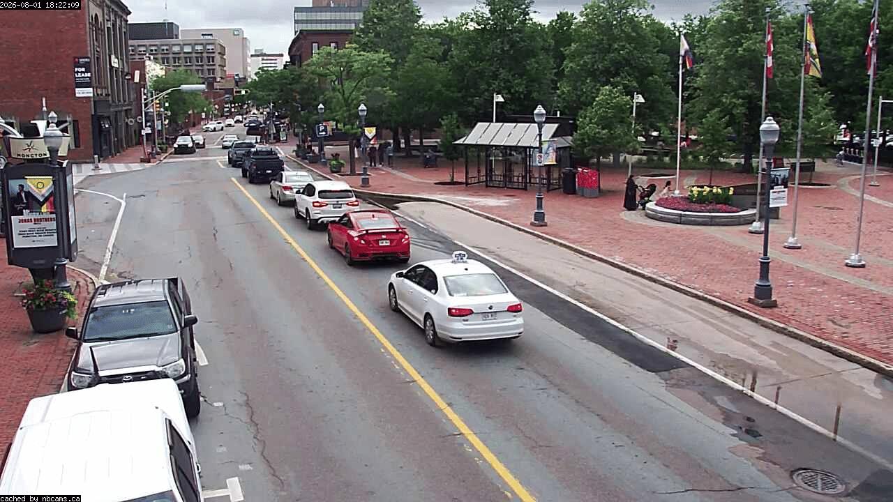 Web Cam image of Moncton (Main Street West)