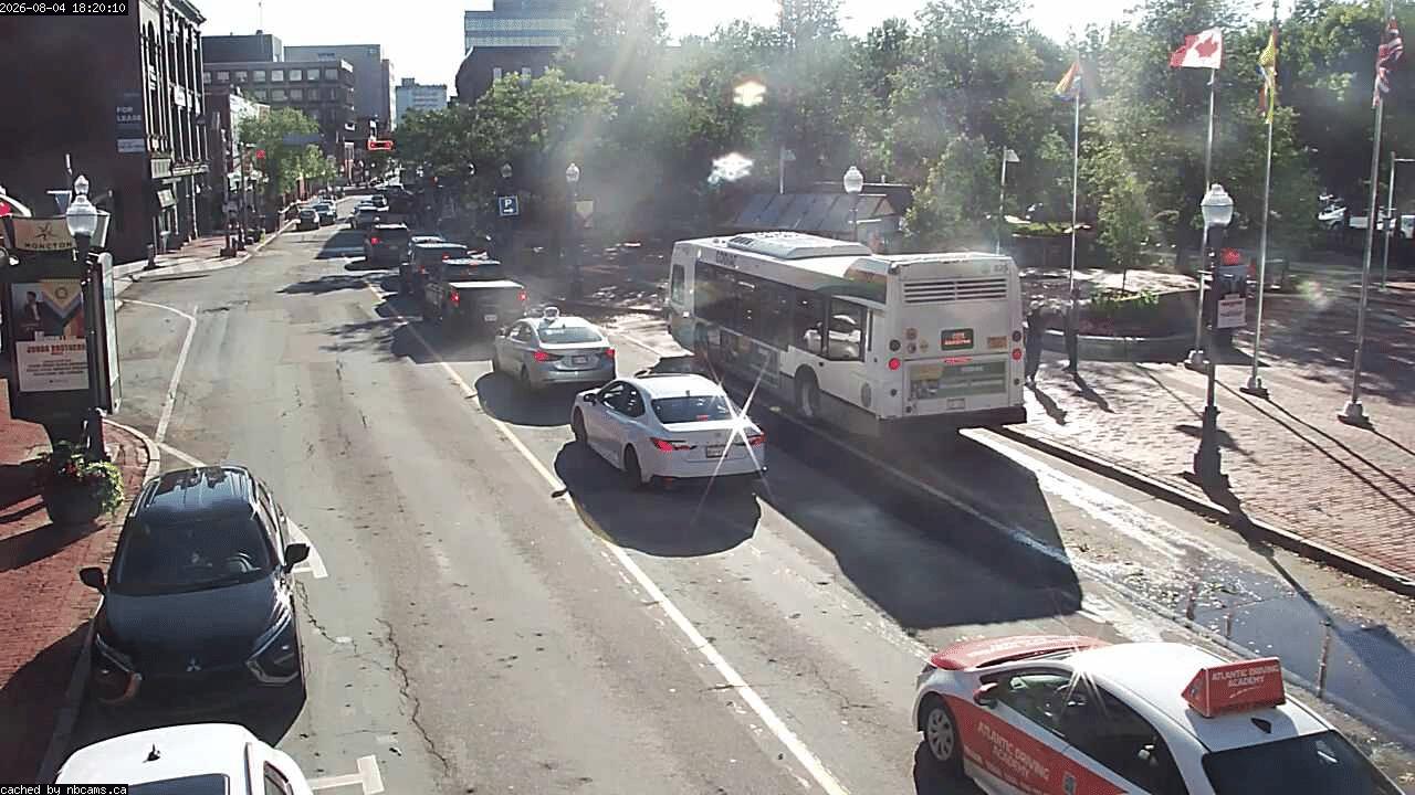 Web Cam image of Moncton (Main Street West)