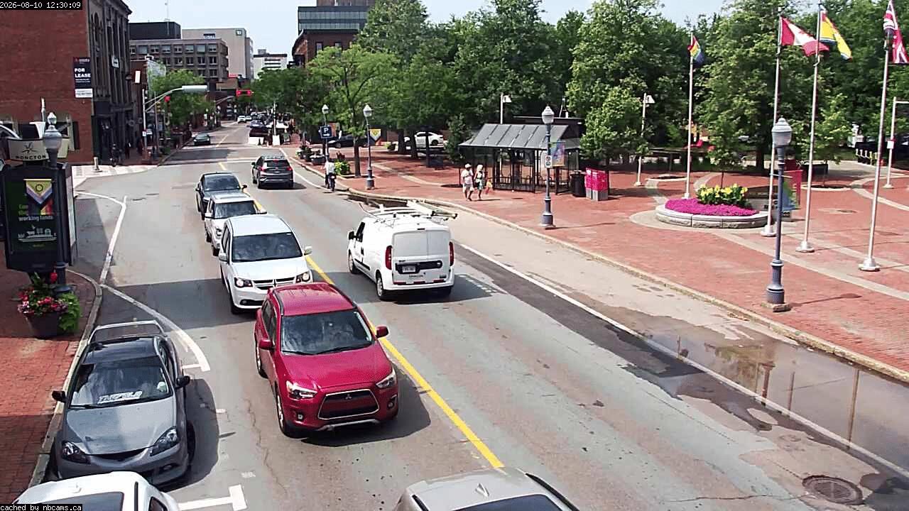Web Cam image of Moncton (Main Street West)