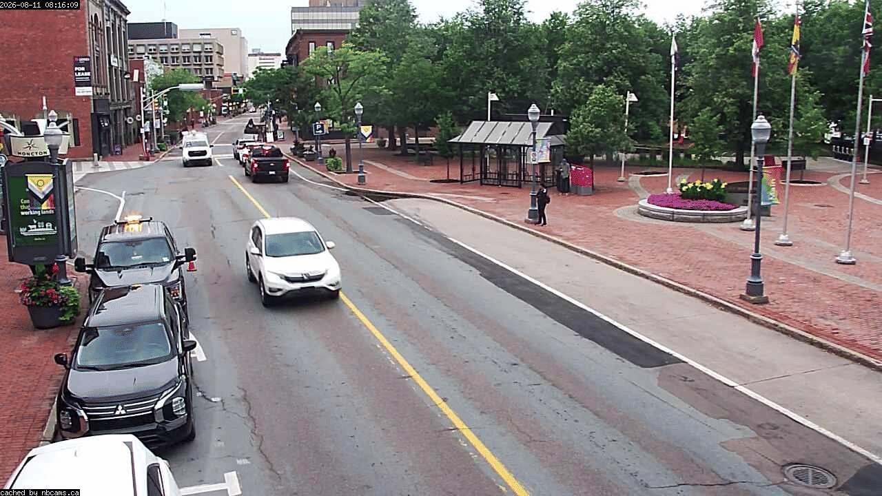 Web Cam image of Moncton (Main Street West)