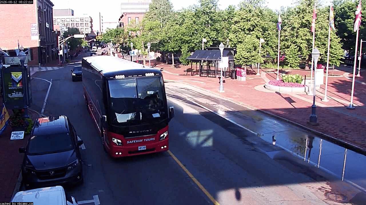 Web Cam image of Moncton (Main Street West)