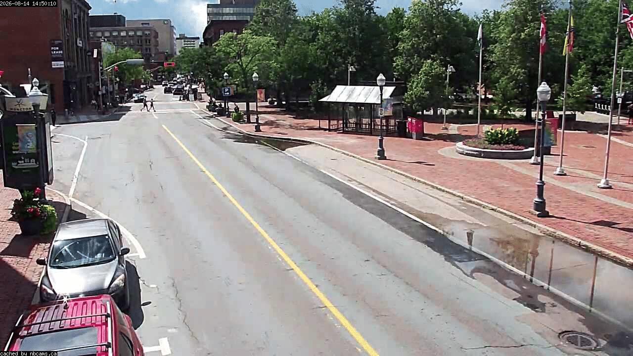 Web Cam image of Moncton (Main Street West)