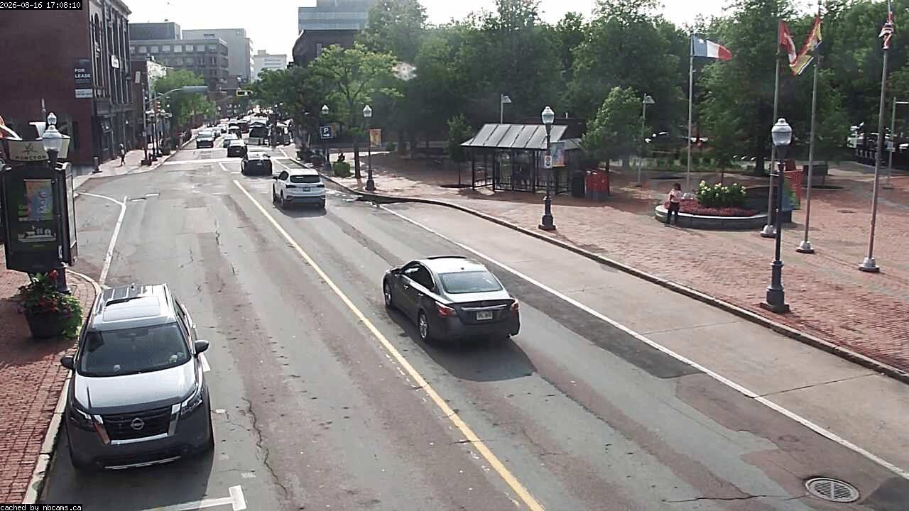 Web Cam image of Moncton (Main Street West)