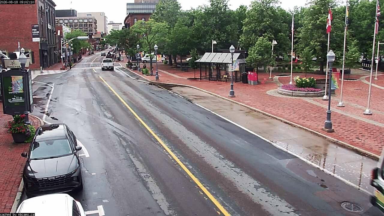 Web Cam image of Moncton (Main Street West)