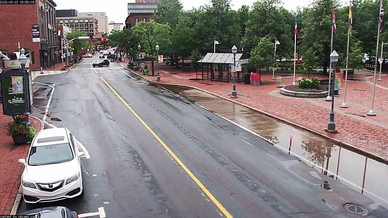 Web Cam image of Moncton (Main Street West)