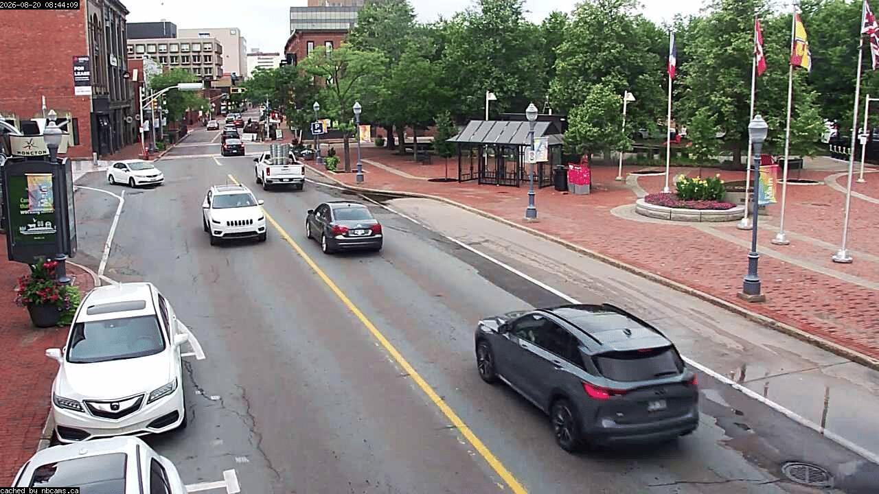 Web Cam image of Moncton (Main Street West)
