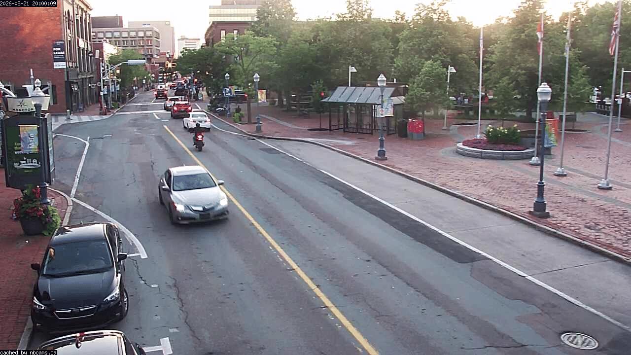 Web Cam image of Moncton (Main Street West)